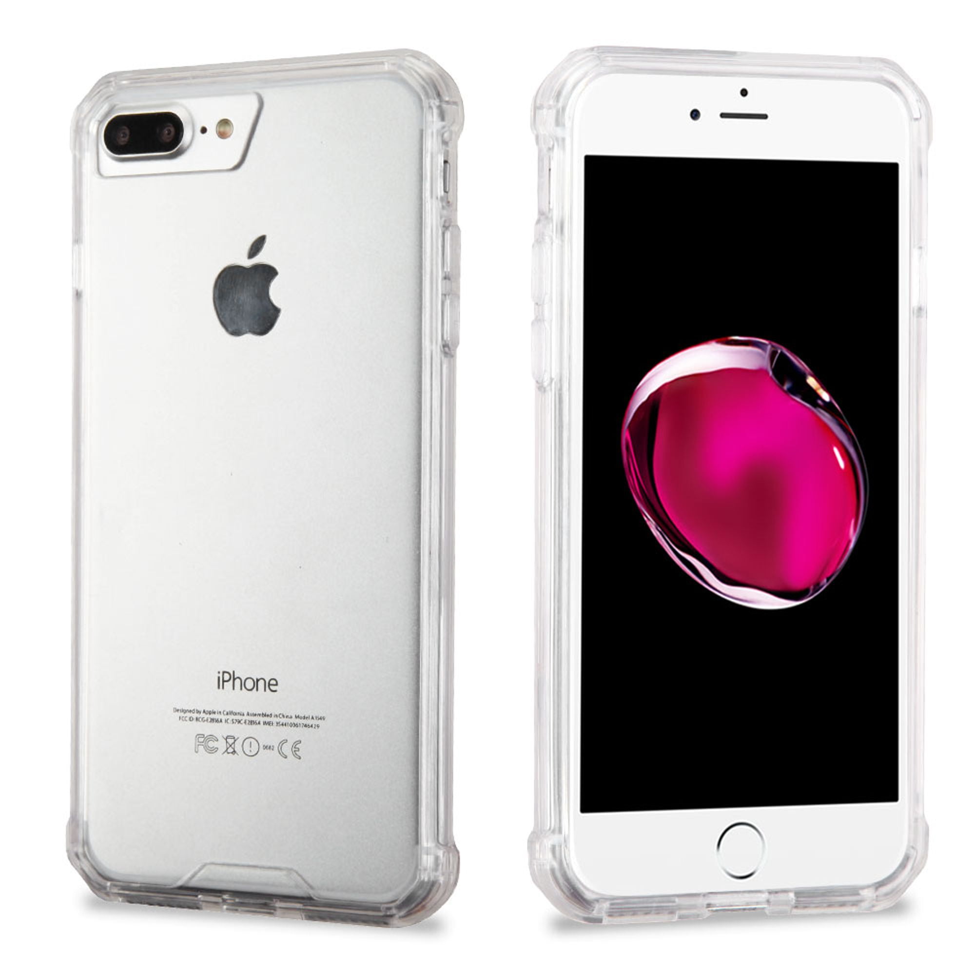 iphone 8 plus cases walmart comproduct image insten flexible soft tpu rubber skin cover case for apple iphone 8 plus iphone 7